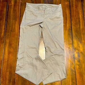 Athleta Hiking pants, Olive Green, 12 Tall